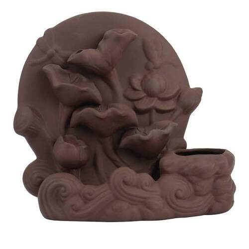 Burner Incense,Burner Ceramic Flowing Water Back Incense Bur