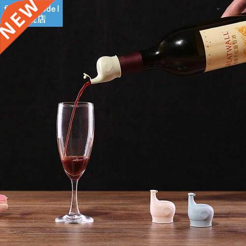 1PC Elephant Bottle Sper Pourer Reusable Pour Juice Soda