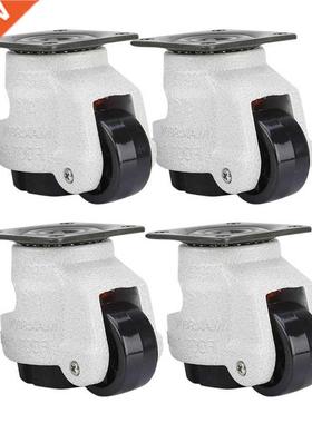 4 Pcs Retractable Leveling Casters Industrial Machine