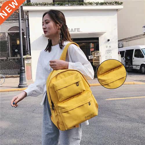2022 New Large-capacity Outdoor Backpack Boys Girls Solid