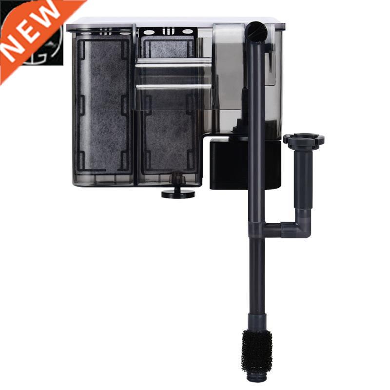 Fish tank waterfall filter oxygen pump aquarium external