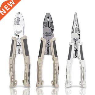Pliers 8 Inch Wire Stripping Cable Cutting Crimping Tool Cut