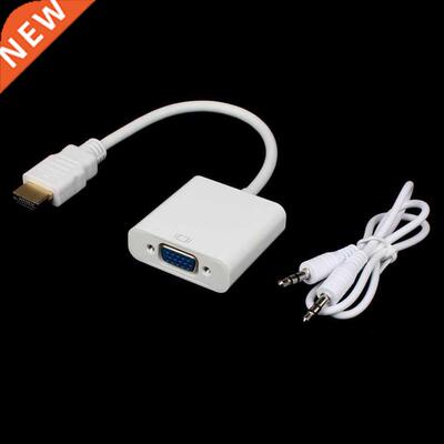 Fctory Price White HI to VG 3.5mm plug udio Cble dpt