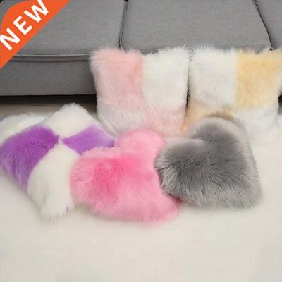 Soft Plush Pillow Cushion Cover Home Office Decor Waist