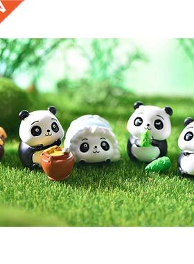 Panda Mnature Fary Garden Ornament Decor Pot Craft