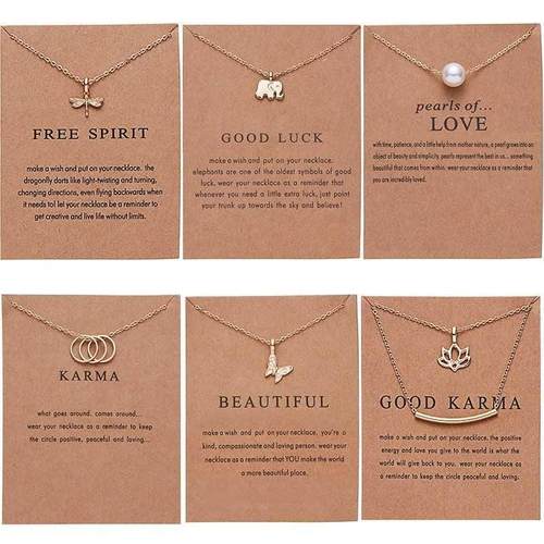 Rinhoo Butterfly Elephant Pearl Of Love Gold-color Pendant N