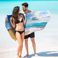 Sand Proof Beach Towels Super Absorbent Beach Towels Super thumbnail 7