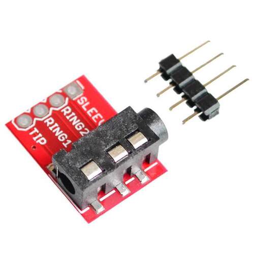 CJMCU-TRRS 3.5mm headphone MP3 audio video microphone lock