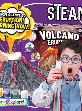 Kids Science Toys DIY Volcano experiment Kit School physics