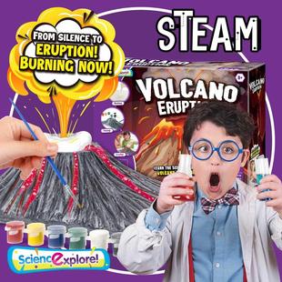 Kids Science Toys DIY Volcano experiment Kit School physics
