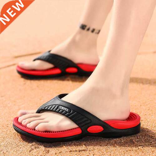 Jumpmore Massage Slippers Men Flip Flops Men's Shoes Summer