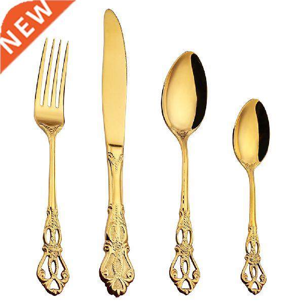 1 Set Gorgeous Flatware Stainless Steel Household Tableware