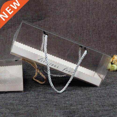 Gift Box Transparent PET 10Pcs Container Plastic Portable
