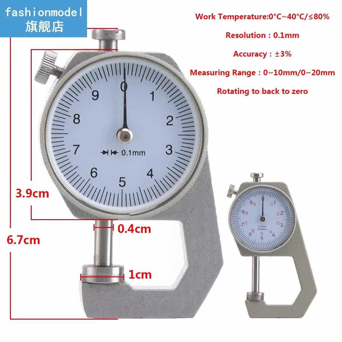 Electronic Thickness Gauge 0.01mm 10mm/20mm Precise Digital