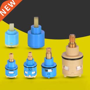 1 Pcs Brass ABS Shower Faucet Column Ceramic Disc Mixing Val