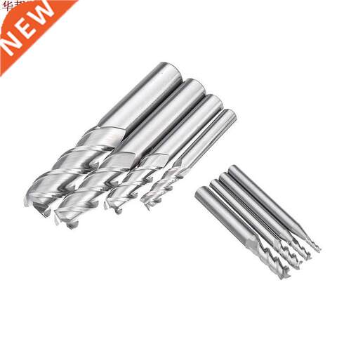 8Pcs 2-12mm 3 Flutes Carbide End Mill Set Tungsten Steel Mil