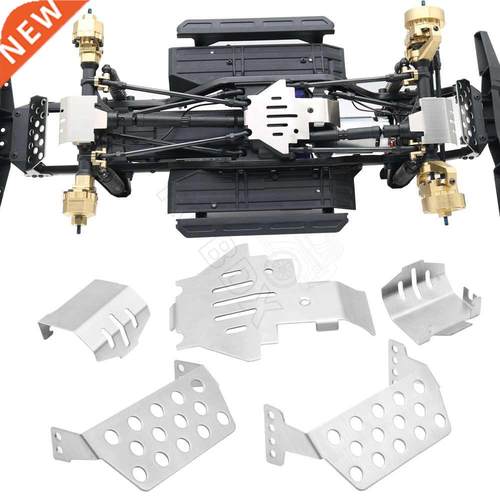 Free shipping TRX4 Stainless Steel Chassis Armor Axle Protec