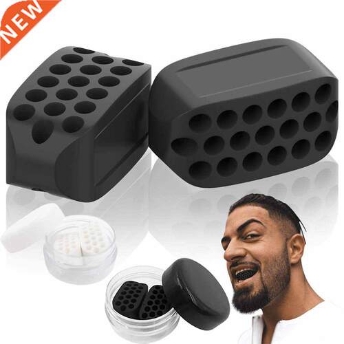 2pcs JawLine Exerciser Ball Facial Jaw Muscle Toner Trainin