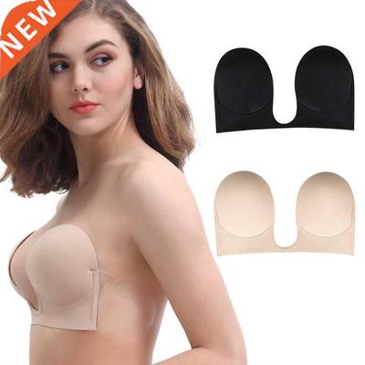 Invisible Push Up Bra Strapless Bras Dress Wedding Party Sti