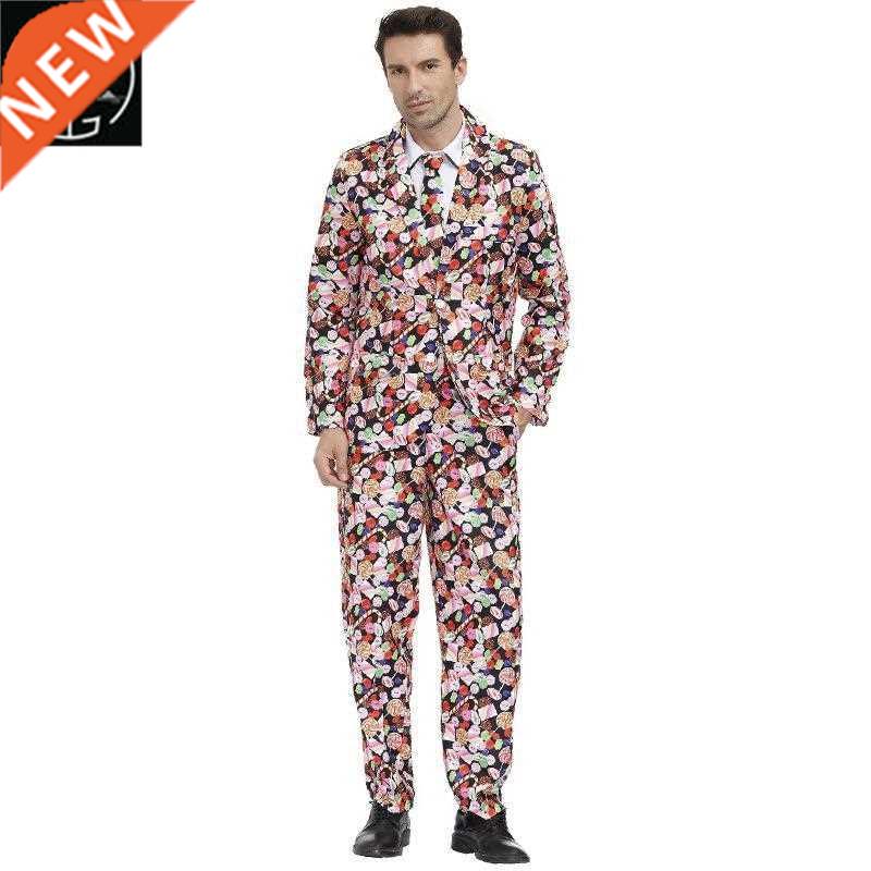 Halloween carnival rock hip hop sweet lollipop suit bar sing