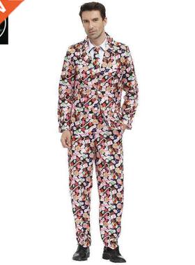 Halloween carnival rock hip hop sweet lollipop suit bar sing