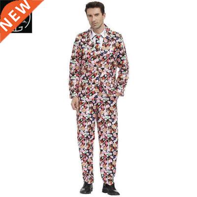 Halloween carnival rock hip hop sweet lollipop suit bar sing