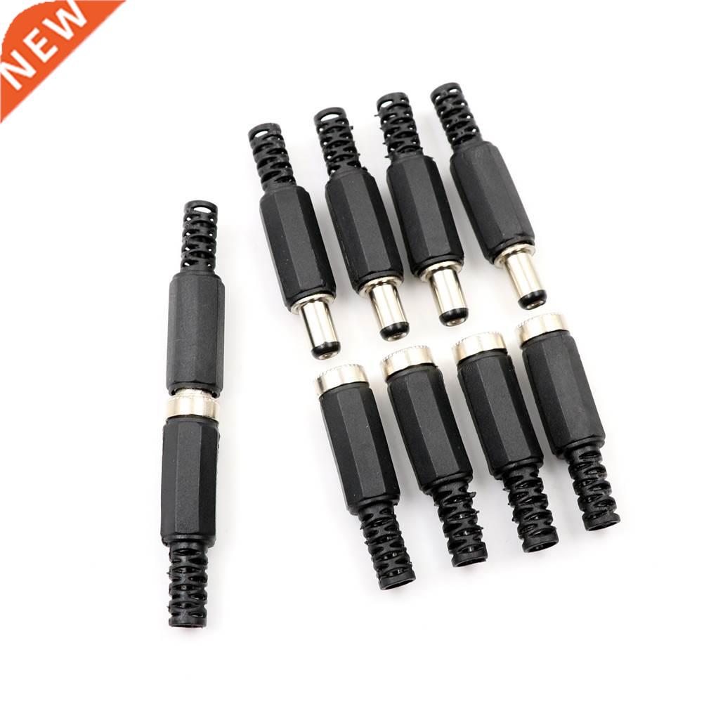10pcs Female Plug And Male Plug 5.5x2.1mm 12V/3A DC Power F