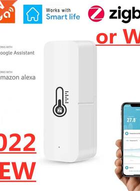 WIFI Zigbee Temperature and Humidity Sensor Indoor Hygromete