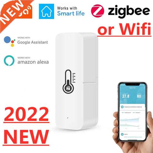 WIFI Zigbee Temperature and Humidity Sensor Indoor Hygromete