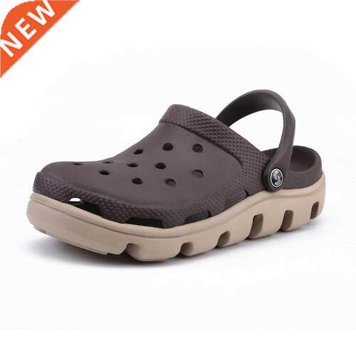 QUAOAR New Mens Summer Slippers Beach Sandals Jelly Shoes Me