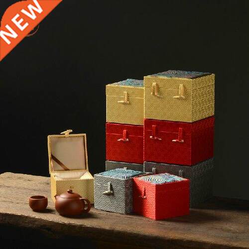 The Great Wall Brocade Box Multicolor Simple Bone Fastener