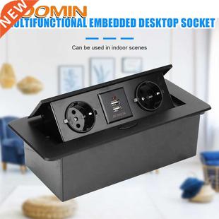 HOOMIN 2 3 EU Socket Desktop Socket Table Outlet Slow Pop