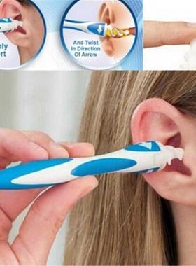 16 Tips Rotating Ear Cleaner with Soft Silicone Tips Safety