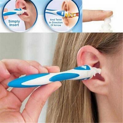 16 Tips Rotating Ear Cleaner with Soft Silicone Tips Safety