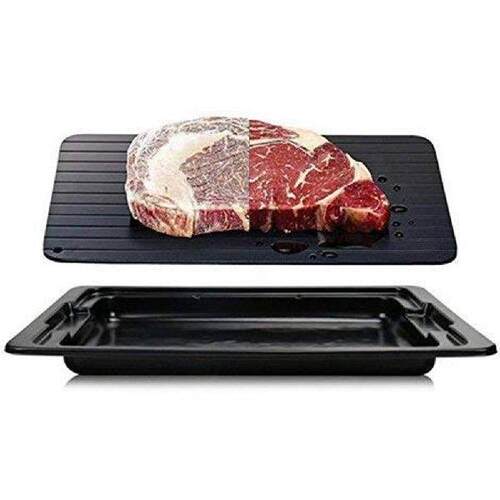 Mult-functonal 2pcs Fast Defrostng Tray Durable