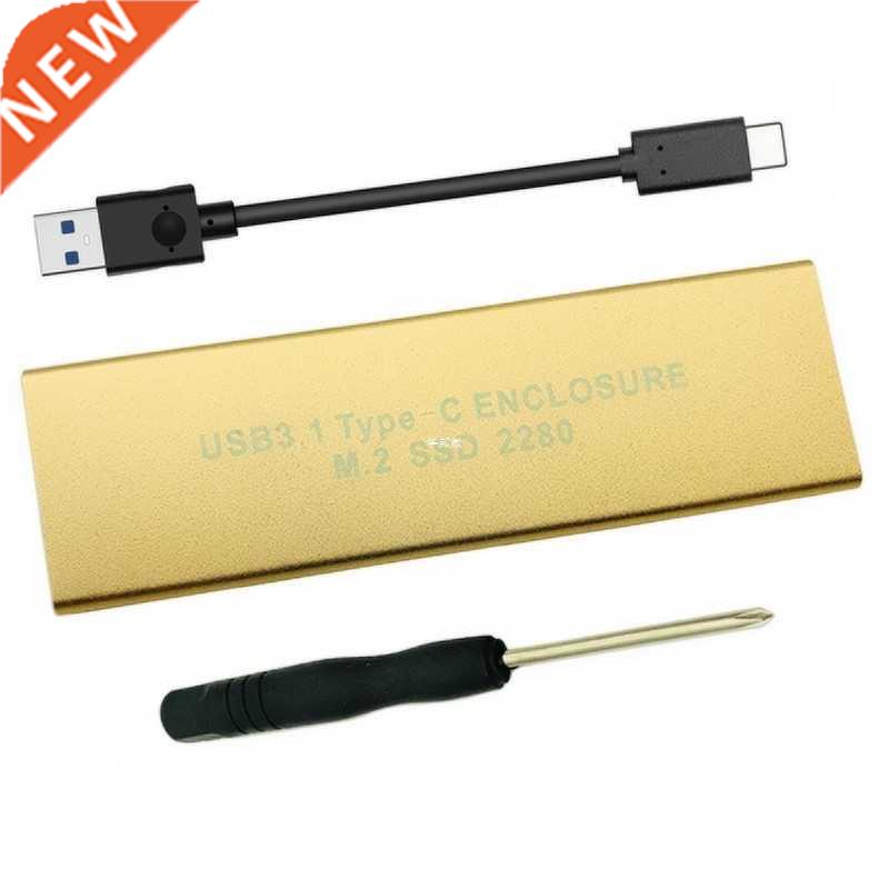 USB3.1 to M2 SSD Case HDD Box USB3.1 Type-C to NGFF M.2 SSD