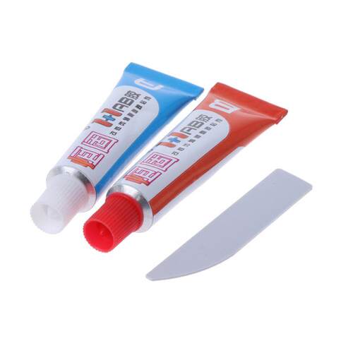 2Pcs Epoxy Resin Adhesive AB Glue For Glass Metal Ceramic Wo