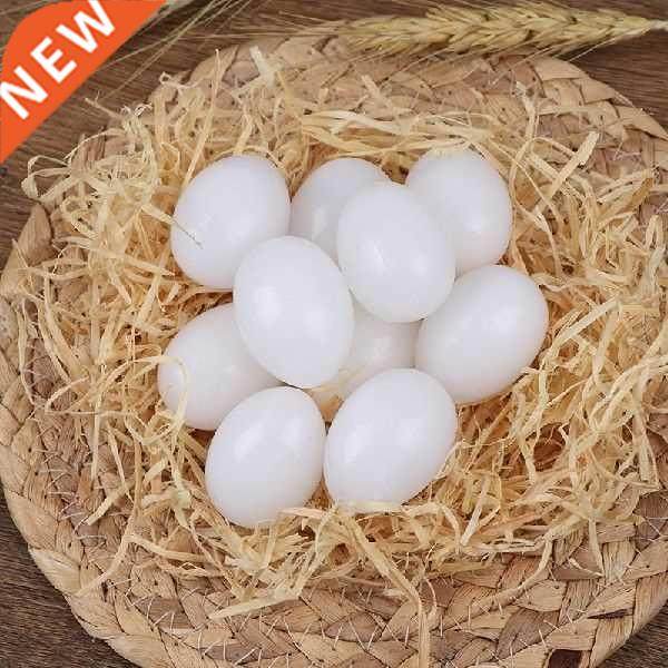 10PCS Fake Eggs Plastic Pigeon E