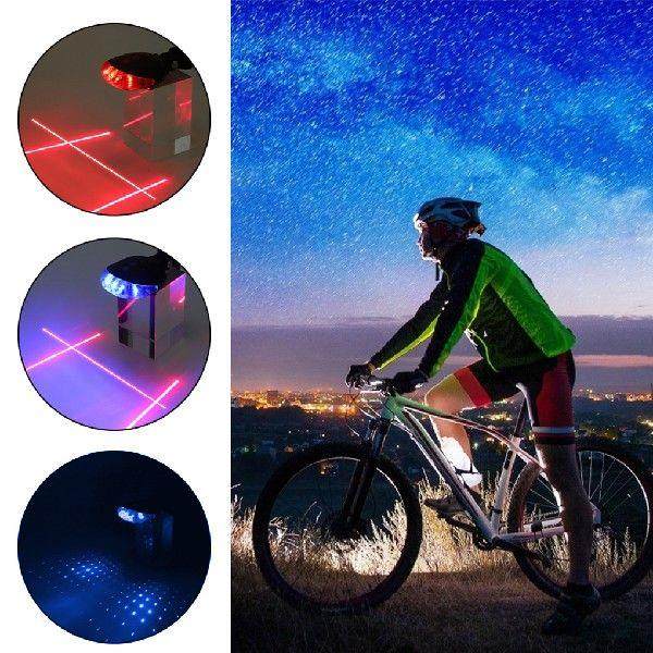 Bike Taillight Waterproof Riding Rear Light Led Mountain
