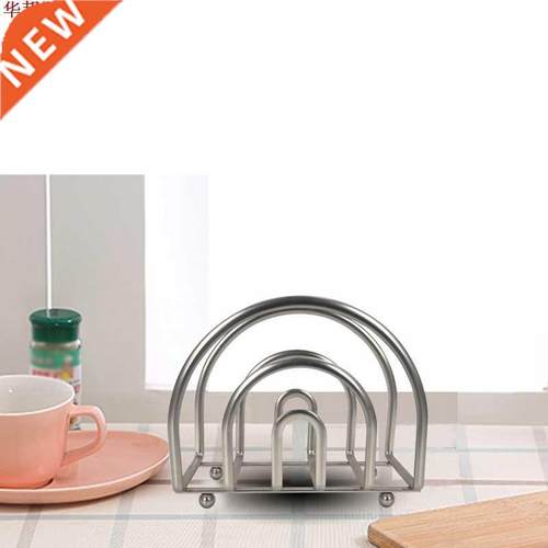 Supports de cuisine en argent en fer forgé porte-serviettes