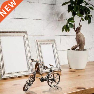 Mini Wrought Iron Bicycle Metal Figurines Model Mountain Bik