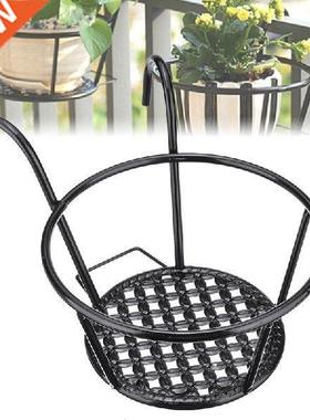 Balcony Hanging Plant Racks Balcony Round Flower Pot Rack