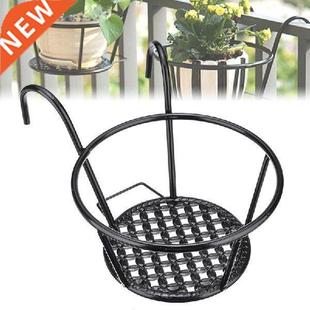 Balcony Hanging Plant Racks Balcony Round Flower Pot Rack
