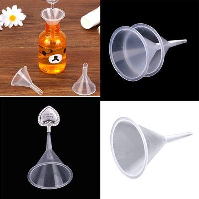 3 Pieces/Pack Small Plastic Funnels For Diffuser Bottle
