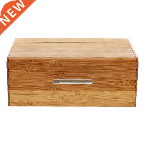 1pc Creative Bamboo Bread Storage Box Snack Storage Holder