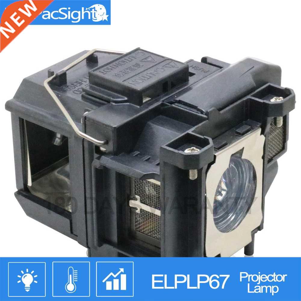 Projector Lamp replacet bulb ELPLP67 for Epson EB-S02/EB-S11