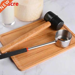 Food Grade 304 Stainless Steel Coconut Opener Steel Handle H