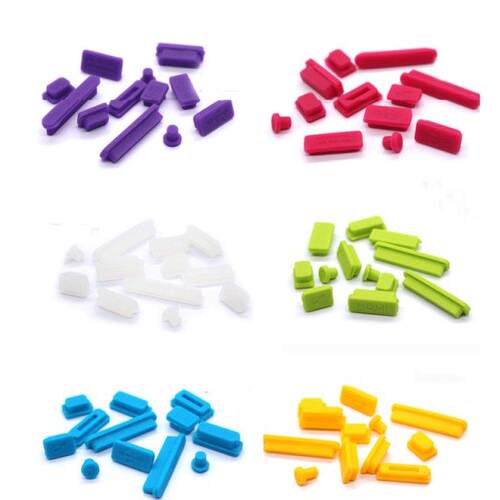50sets Silicone Data Port Anti Dustproof Plug For Apple Macb