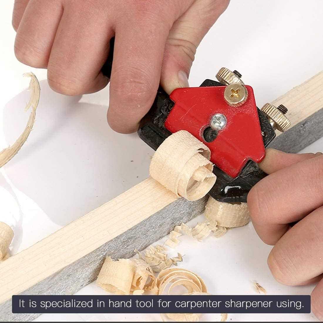 2 Pcs 10 inch Adjustable Spokeshave with Flat Base Metal Bla