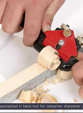 2 Pcs 10 inch Adjustable Spokeshave with Flat Base Metal Bla